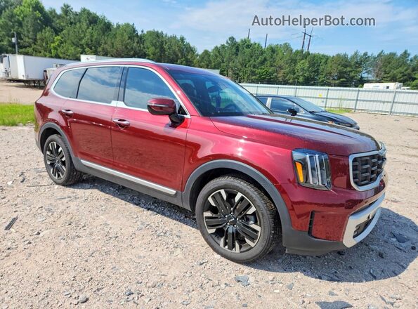 5XYP5DGC0PG335304 2023 KIA TELLURIDE Burgundy Առջևի աջ