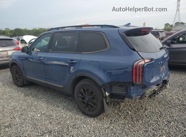 5XYP5DGC0PG355004 2023 KIA TELLURIDE Blue Tył lewy