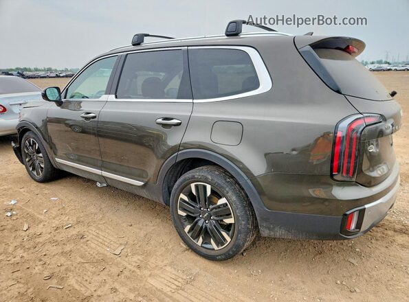 5XYP5DGC0RG410330 2024 KIA TELLURIDE Зеленый Задняя левая четверть