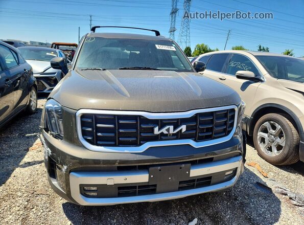 5XYP5DGC0RG410330 2024 KIA TELLURIDE Зеленый Вид спереди