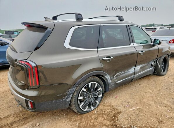 5XYP5DGC0RG410330 2024 KIA TELLURIDE Зеленый Задняя правая четверть