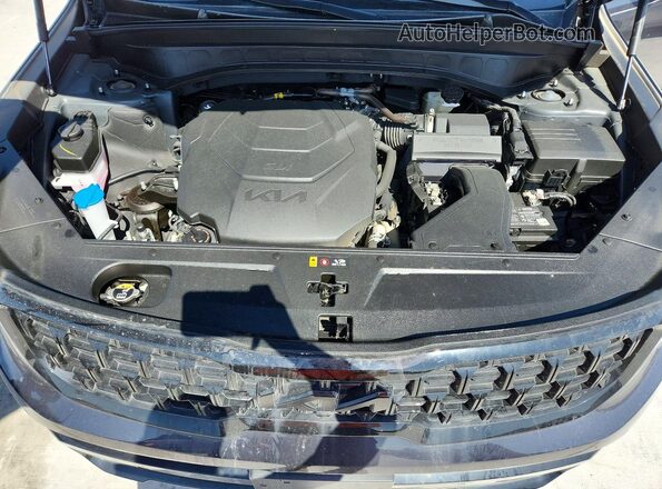 5XYP5DGC0SG637653 2025 KIA TELLURIDE Charcoal Widok naklejki z numerem VIN