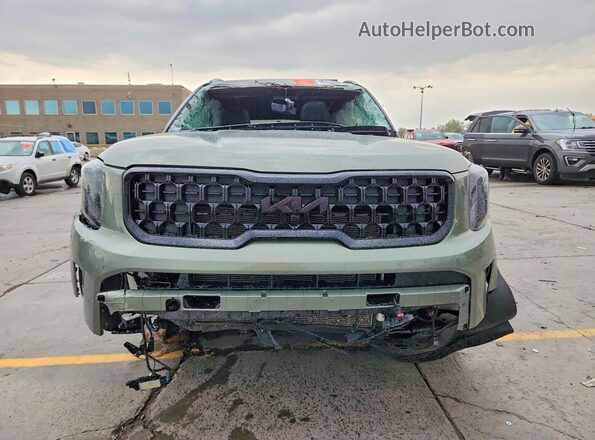 5XYP5DGC1SG692497 2025 KIA TELLURIDE Green Vista frontal