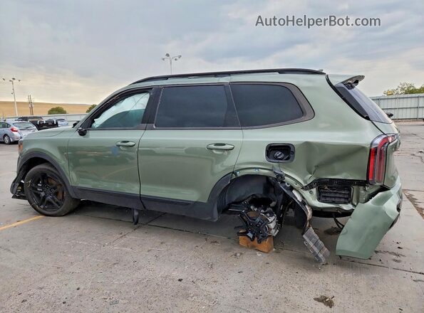 5XYP5DGC1SG692497 2025 KIA TELLURIDE Green Trasero izquierdo