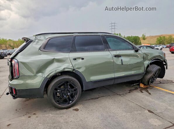 5XYP5DGC1SG692497 2025 KIA TELLURIDE Green Trasero derecho