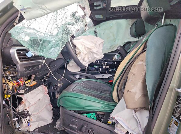 5XYP5DGC1SG692497 2025 KIA TELLURIDE Green Vista interior delantera