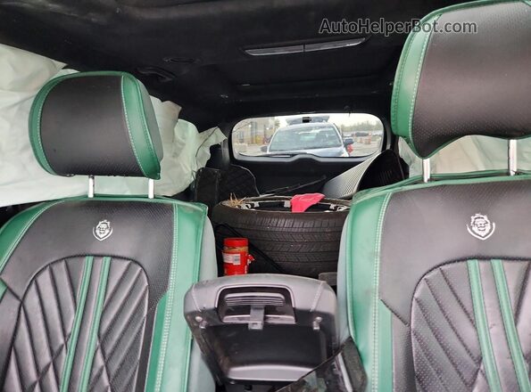 5XYP5DGC1SG692497 2025 KIA TELLURIDE Green Vista de los asientos traseros