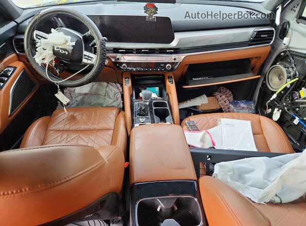 5XYP5DGC2PG371401 2023 KIA TELLURIDE Gray Vista del salpicadero