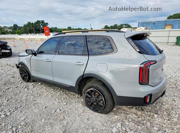 5XYP5DGC2PG371401 2023 KIA TELLURIDE Gray Trasero izquierdo