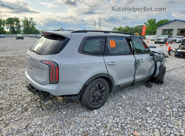 5XYP5DGC2PG371401 2023 KIA TELLURIDE Gray Trasero derecho