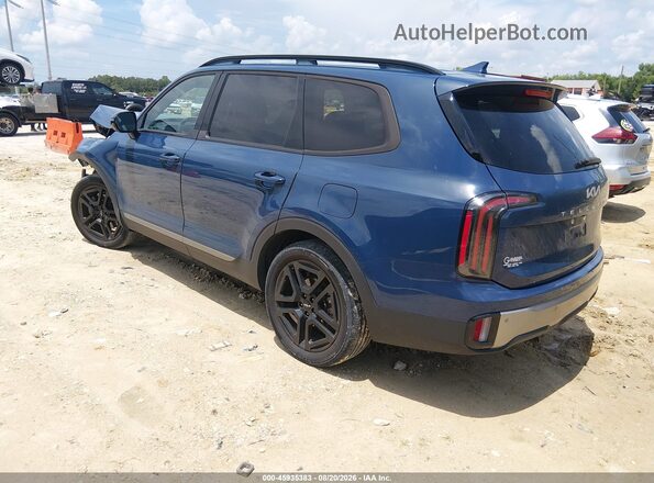 5XYP5DGC2PG375934 2023 KIA TELLURIDE Синий Задняя левая четверть