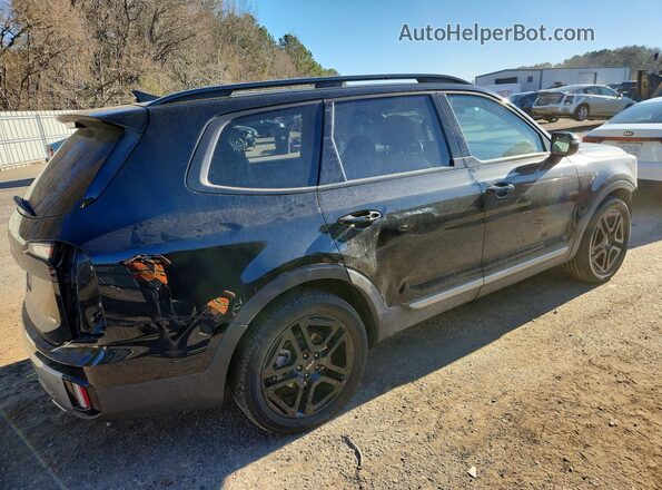 5XYP5DGC2PG381913 2023 KIA TELLURIDE Black Front interior view