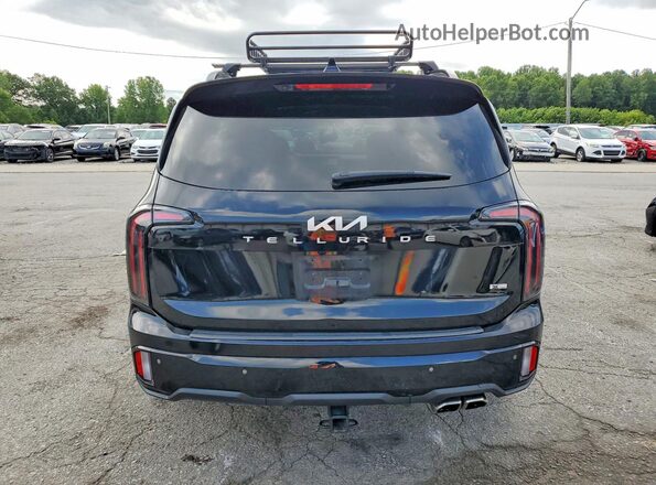 5XYP5DGC2PG390398 2023 KIA TELLURIDE Black Հետևի տեսք