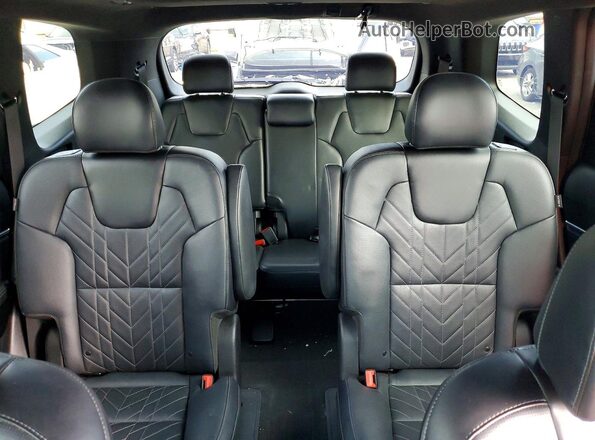 5XYP5DGC2PG390398 2023 KIA TELLURIDE Black Հետևի նստատեղերի տեսք