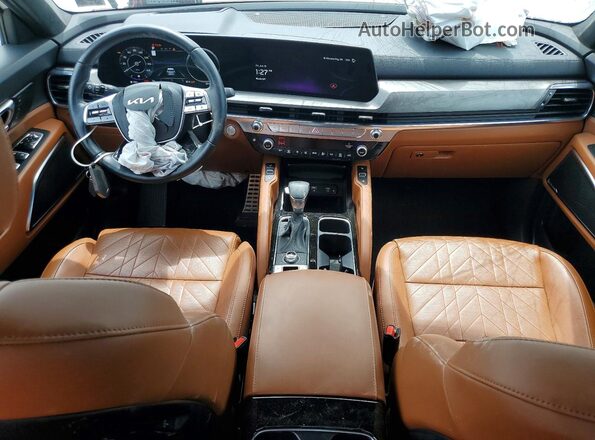 5XYP5DGC3RG436016 2024 KIA TELLURIDE White Dashboard view