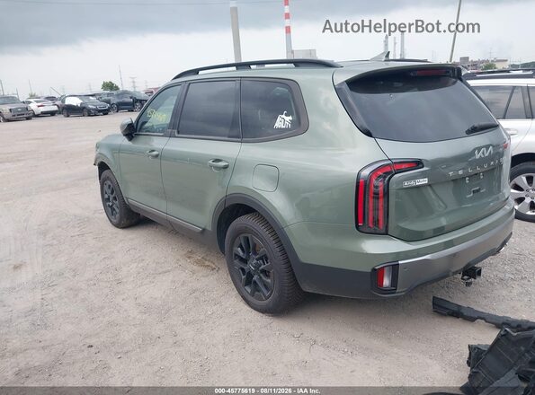 5XYP5DGC4PG385803 2023 KIA TELLURIDE Green უკანა მარცხენა