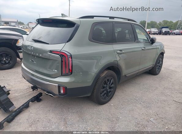 5XYP5DGC4PG385803 2023 KIA TELLURIDE Green უკანა მარჯვენა
