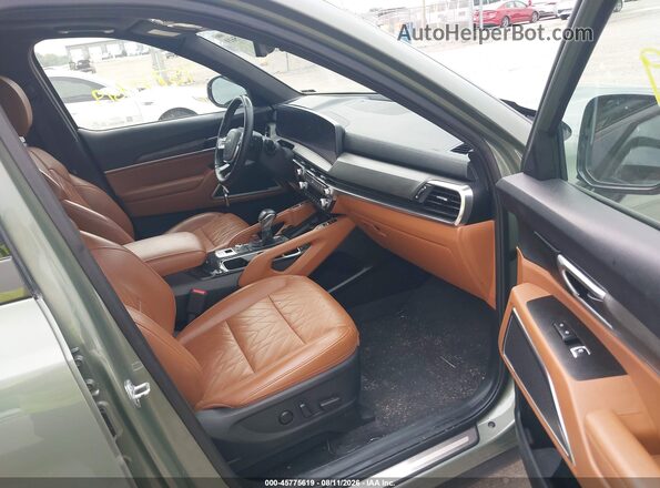 5XYP5DGC4PG385803 2023 KIA TELLURIDE Green წინა სალონის ხედი