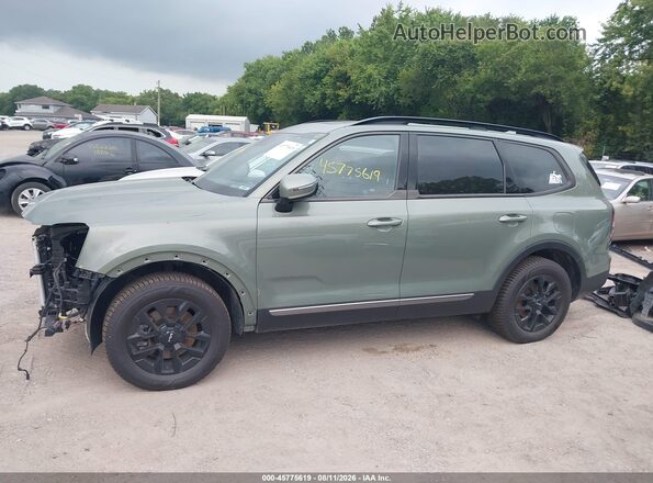 5XYP5DGC4PG385803 2023 KIA TELLURIDE Green 
