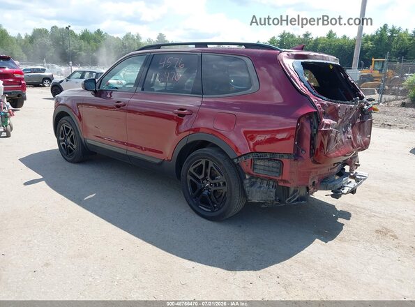5XYP5DGC4RG453097 2024 KIA TELLURIDE Maroon Задня ліва чверть