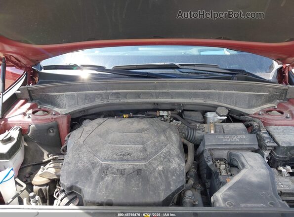 5XYP5DGC4RG453097 2024 KIA TELLURIDE Maroon Вид ззаду