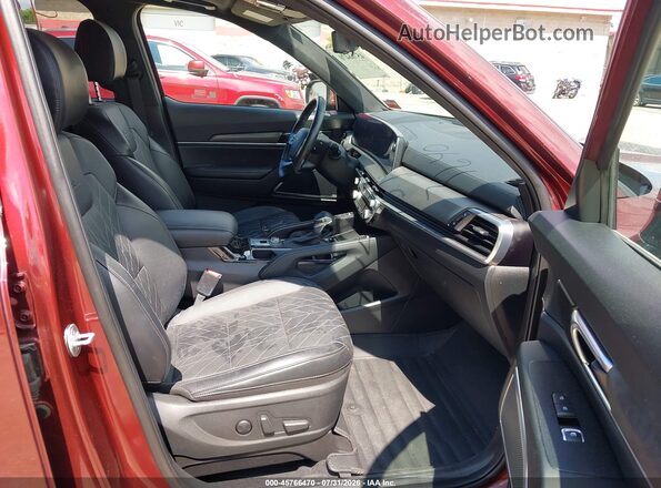 5XYP5DGC4RG453097 2024 KIA TELLURIDE Maroon Вид салону спереду