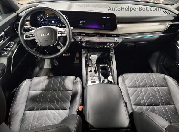 5XYP5DGC4RG539154 2024 KIA TELLURIDE Teal Widok deski rozdzielczej