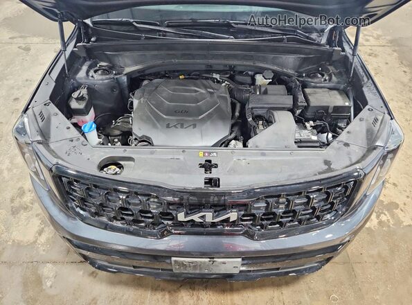 5XYP5DGC4RG539154 2024 KIA TELLURIDE Teal Widok komory silnika