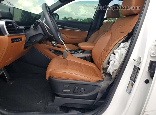 5XYP5DGC4SG620306 2025 KIA TELLURIDE White Widok wnętrza z przodu