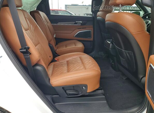 5XYP5DGC4SG620306 2025 KIA TELLURIDE White Widok wnętrza z tyłu