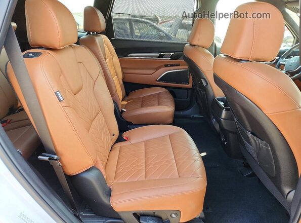5XYP5DGC4SG629345 2025 KIA TELLURIDE White Вид задньої частини салону