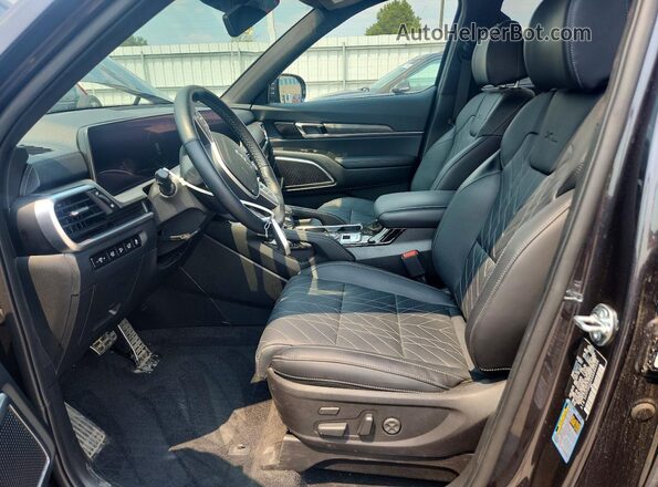 5XYP5DGC4SG696396 2025 KIA TELLURIDE Черный Вид салона спереди