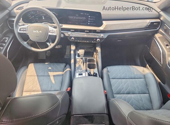 5XYP5DGC4SG696396 2025 KIA TELLURIDE Черный Вид панели приборов