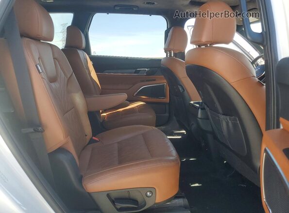 5XYP5DGC5RG523383 2024 KIA TELLURIDE White Հետևի նստատեղերի տեսք