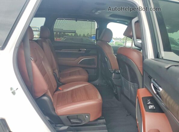 5XYP5DGC6PG329247 2023 KIA TELLURIDE White Vista interior trasera