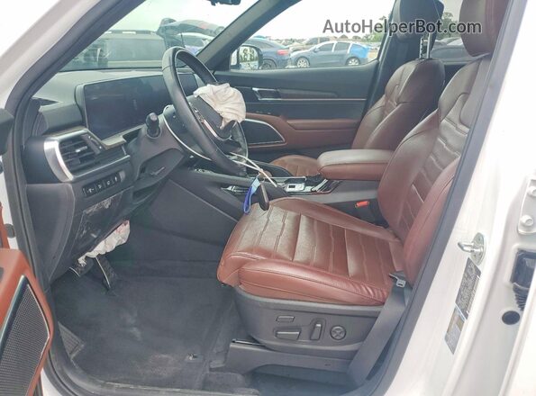 5XYP5DGC6PG329247 2023 KIA TELLURIDE White Vista interior delantera