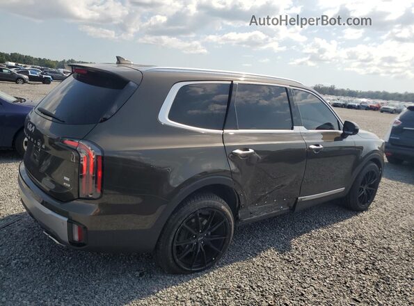 5XYP5DGC7PG326454 2023 KIA TELLURIDE Зеленый Задняя правая четверть