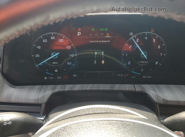 5XYP5DGC7PG326454 2023 KIA TELLURIDE Зеленый Вид щитка приборов