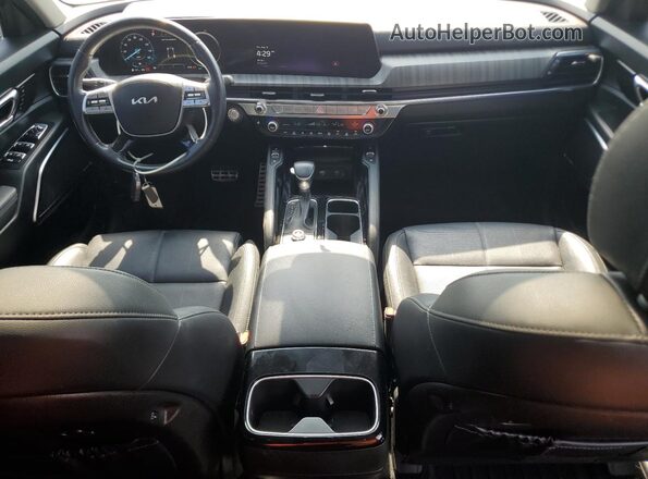 5XYP5DGC7PG326454 2023 KIA TELLURIDE Зеленый Вид панели приборов
