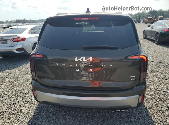 5XYP5DGC7PG326454 2023 KIA TELLURIDE Зеленый Вид сзади