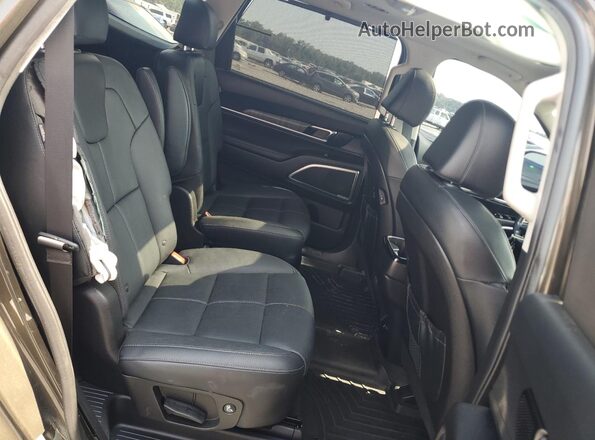 5XYP5DGC7PG326454 2023 KIA TELLURIDE Зеленый Вид задней части салона