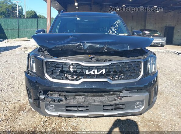 5XYP5DGC7PG352536 2023 KIA TELLURIDE Black Դիմացի տեսք