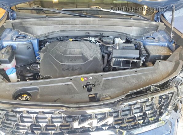5XYP5DGC7RG537902 2024 KIA TELLURIDE Blue Widok komory silnika