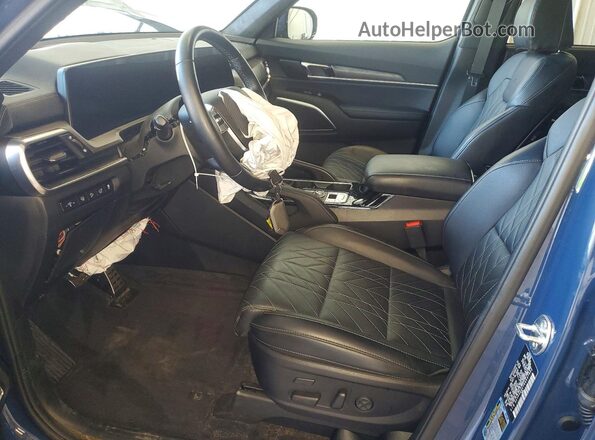 5XYP5DGC7RG537902 2024 KIA TELLURIDE Blue Widok wnętrza z przodu