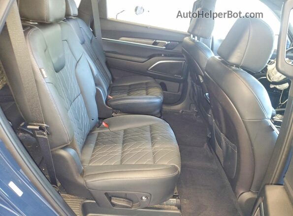 5XYP5DGC7RG537902 2024 KIA TELLURIDE Blue Widok wnętrza z tyłu