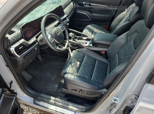 5XYP5DGC9RG419432 2024 KIA TELLURIDE Gray Սալոնի դիմացի տեսք