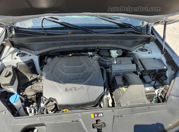 5XYP5DGC9RG419432 2024 KIA TELLURIDE Gray Շարժիչի բաժամունքի տեսք