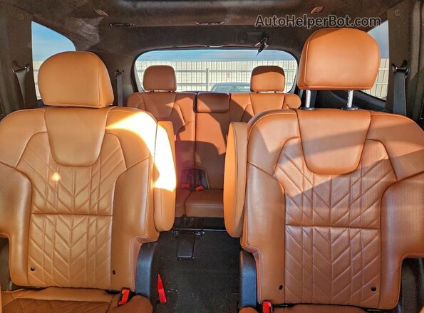 5XYP5DGC9RG421231 2024 KIA TELLURIDE White უკანა სავარძლების ხედი