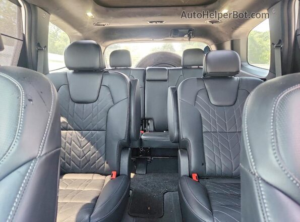 5XYP5DGC9RG495653 2024 KIA TELLURIDE White Vista de los asientos traseros