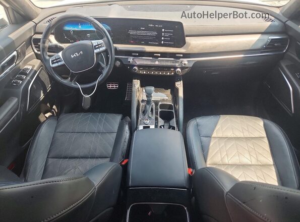 5XYP5DGC9RG495653 2024 KIA TELLURIDE White Vista del salpicadero
